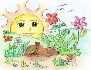 Die Sonne Gudrun - Streit um das Wetter (Copyright: Susanne Auschill)